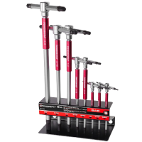 Powerbuilt 8 Piece SAE T-Handle Hex Key Wrench Set