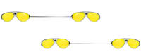 14 Gauge 9/16 Yellow Aviator