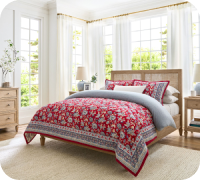 Scarlett Handcrafted Reversible Quilt