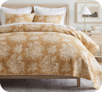 Juliette Toile Handcrafted Reversible Pick-Stitch Quilt