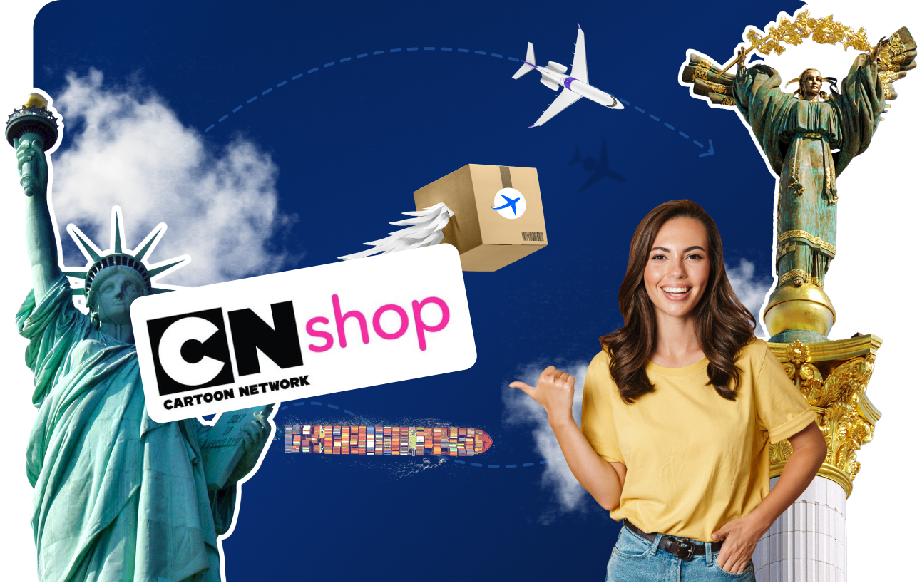 Доставка товарів з Cartoon Network Shop