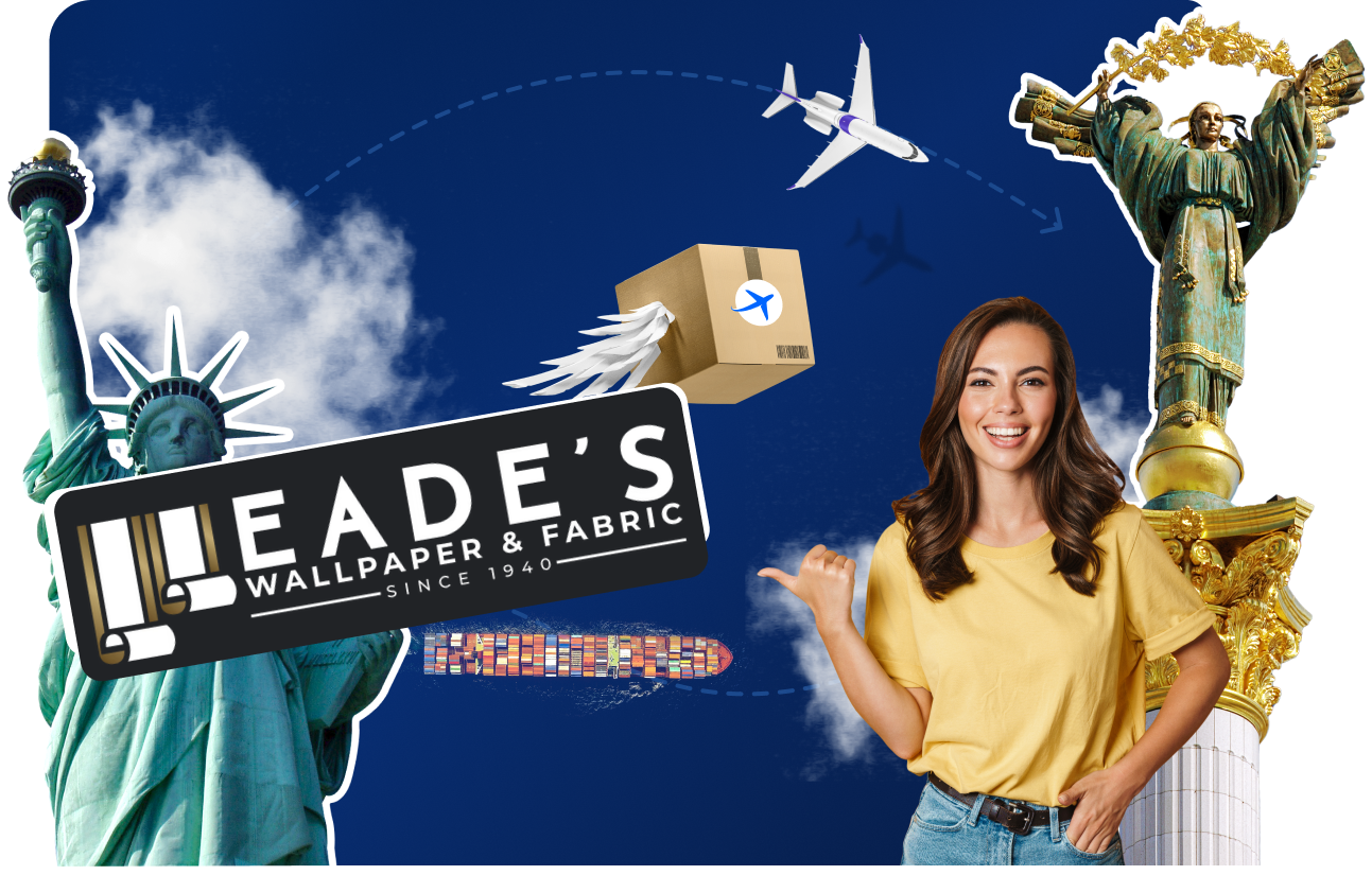 Доставка товаров с Eades Wallpaper&nbsp;в&nbsp;Украину