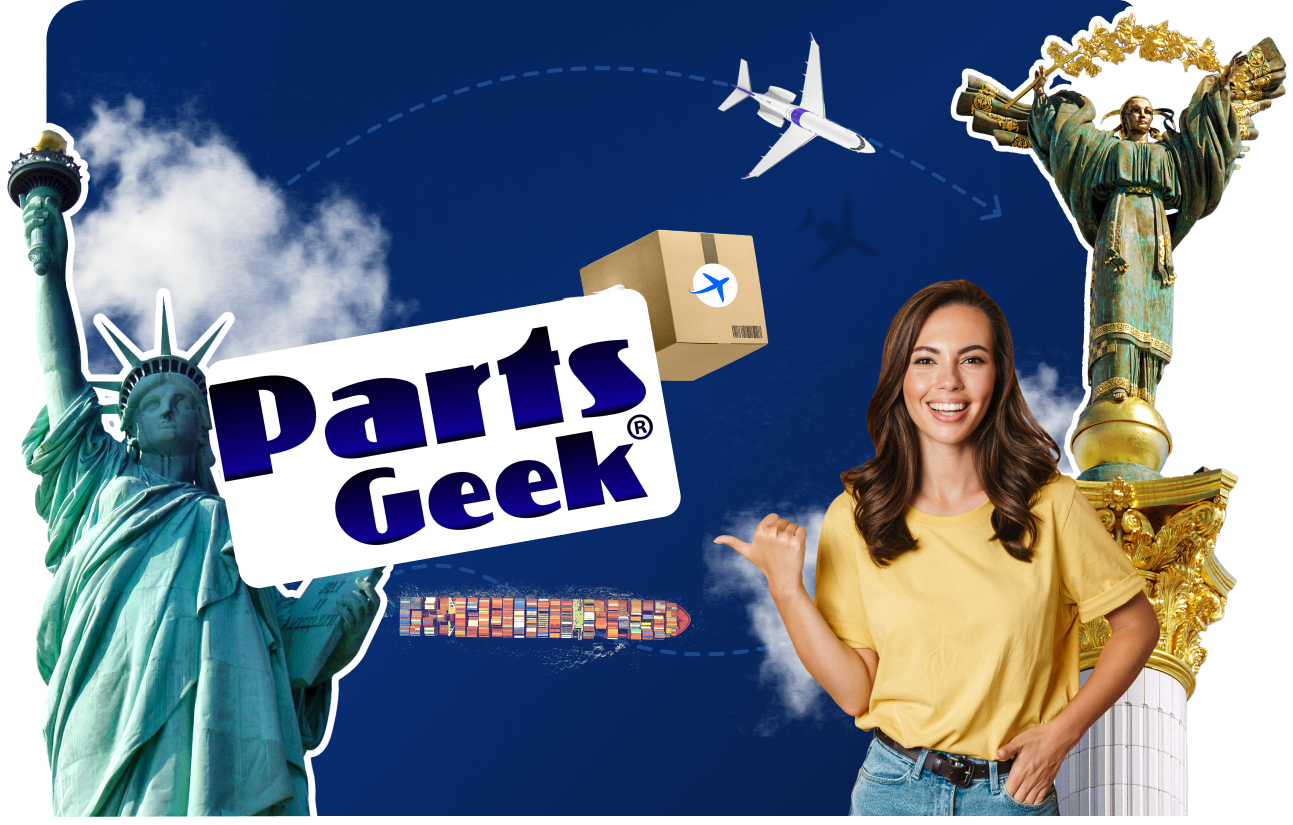 Доставка товаров с PartsGeek в Украину