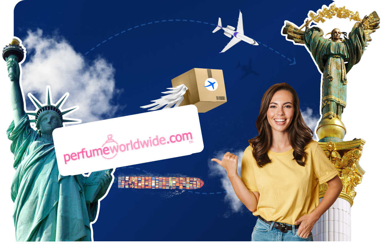 Доставка товаров с PerfumeWorldwide в Украину
