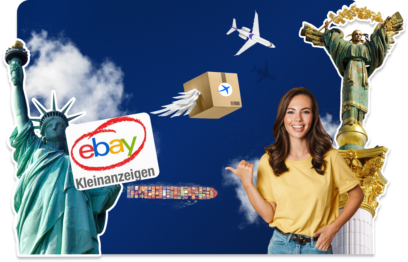 Доставка товаров с ebay-kleinanzeigen&nbsp;в&nbsp;Украину