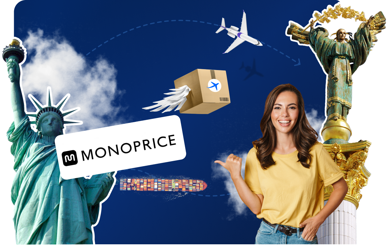 Доставка товаров с Monoprice в Украину