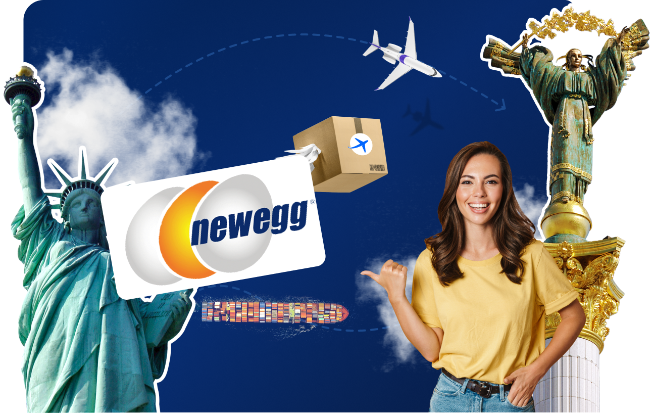 Доставка товаров с Newegg в Украину