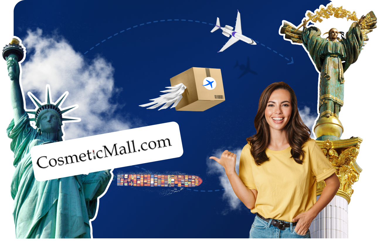 Доставка товаров с CosmeticMall в Украину