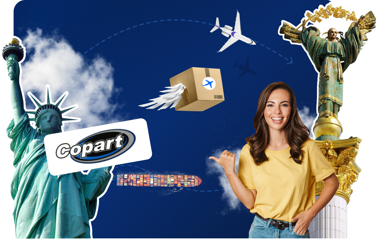 Доставка товарів з Copart&nbsp;в&nbsp;Україну