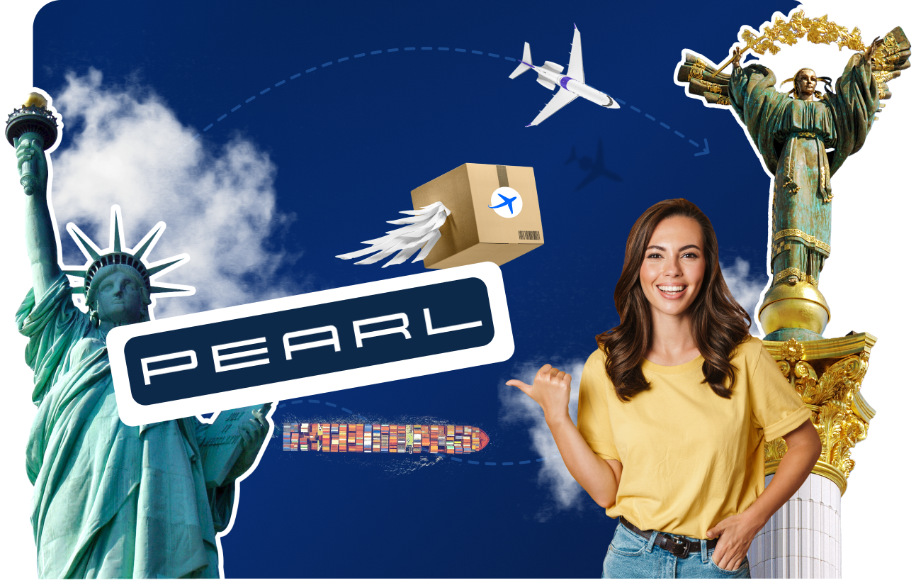 Доставка товаров с PEARL в Украину