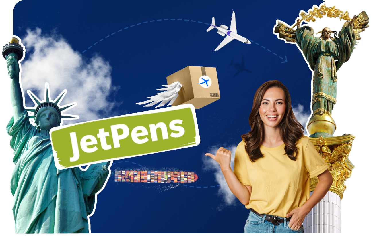 Доставка товаров с JetPens&nbsp;в&nbsp;Украину