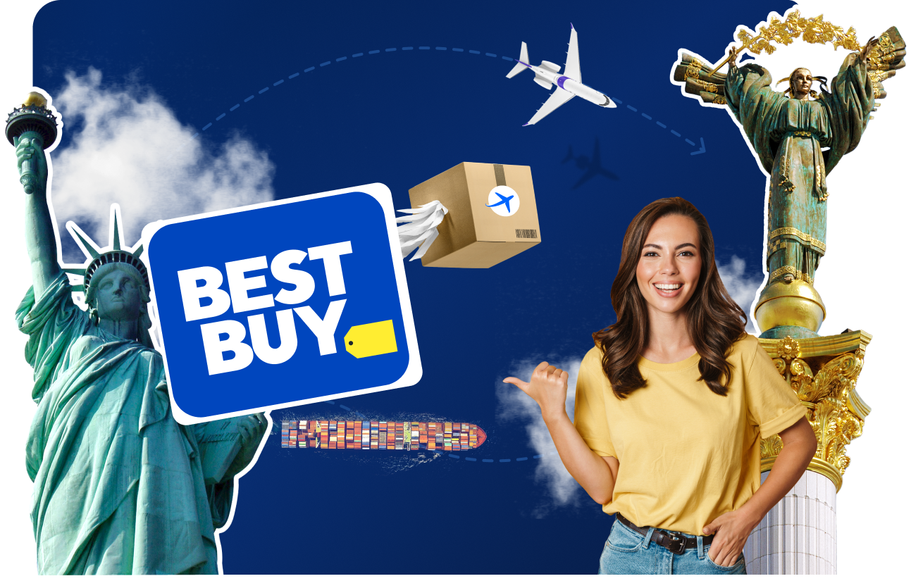 Доставка товаров с&nbsp; Best Buy&nbsp;в&nbsp;Украину